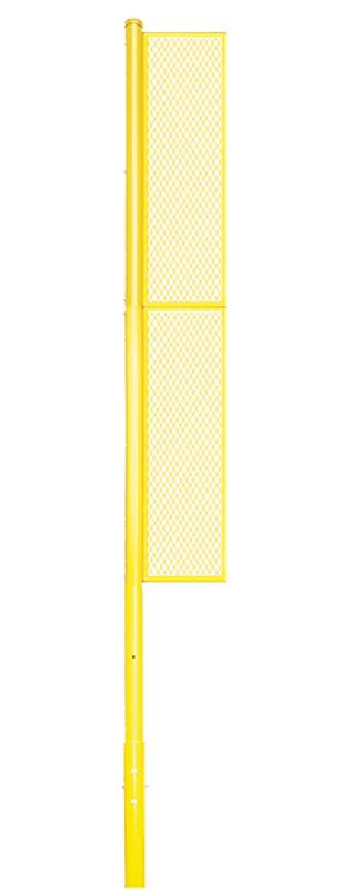 Foul Poles - Collegiate (20 ft.) - Baseball/Softball (Semi-Permanent) (Yellow)